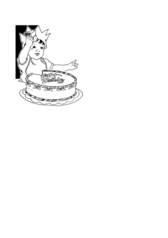 Birthday For Kids Coloring Pages Pdf, Free Vectors File